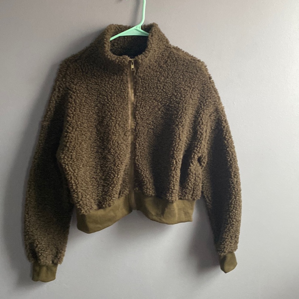 SHEIN green sweater